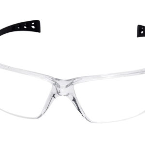 Black+Decker EN Certified Industrial Safety Spectacle with Scratch Resistant & Antifog, Optical Class 1 Clear Lens, BXPE0506IN
